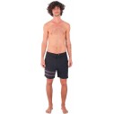 Badehose Hurley Phantom Block Party Renegade 18'' BLACK