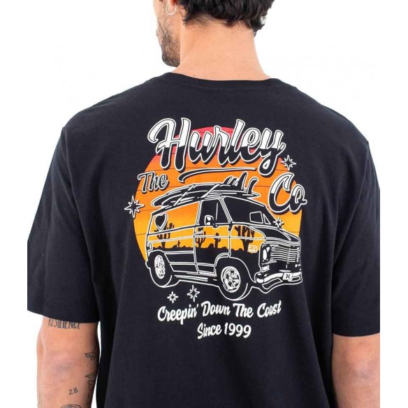 Camisa Hurley Everyday Creepin´ Black