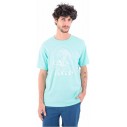 Camisa Hurley LaidTo Rest Tropical Mist Htr
