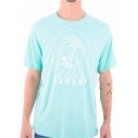 Camiseta Hurley Laid To Rest Tropical Mist Htr