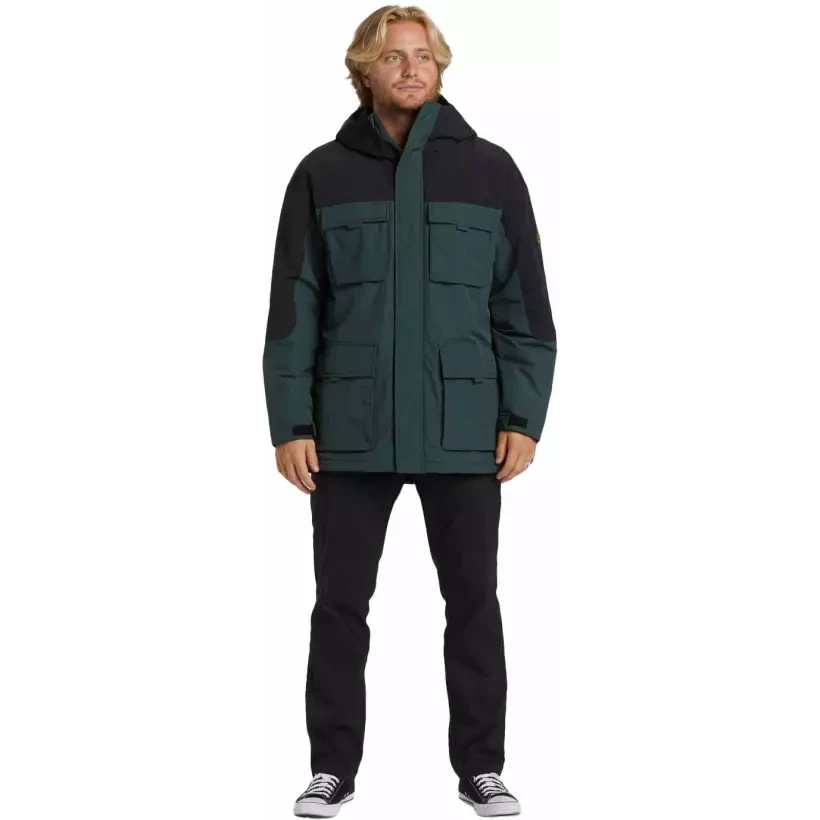 giacca Billabong System Parka Forest Green