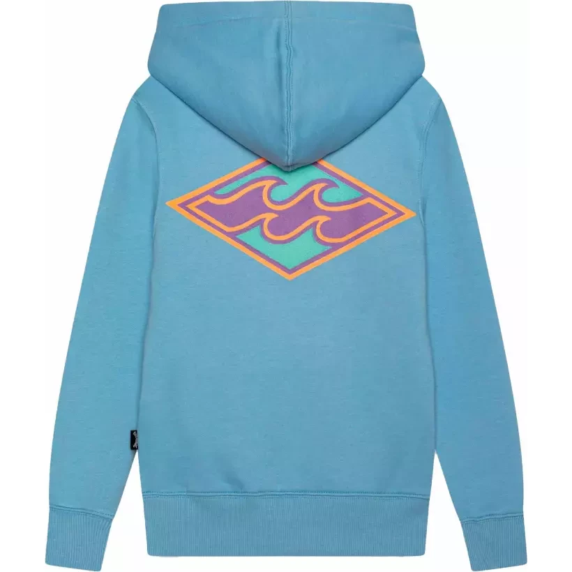 Sweatshirt Billlabong Foundation Boys blue wash