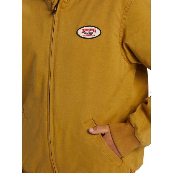 Jacket Quiksilver let´s go to school Youth Bone brown