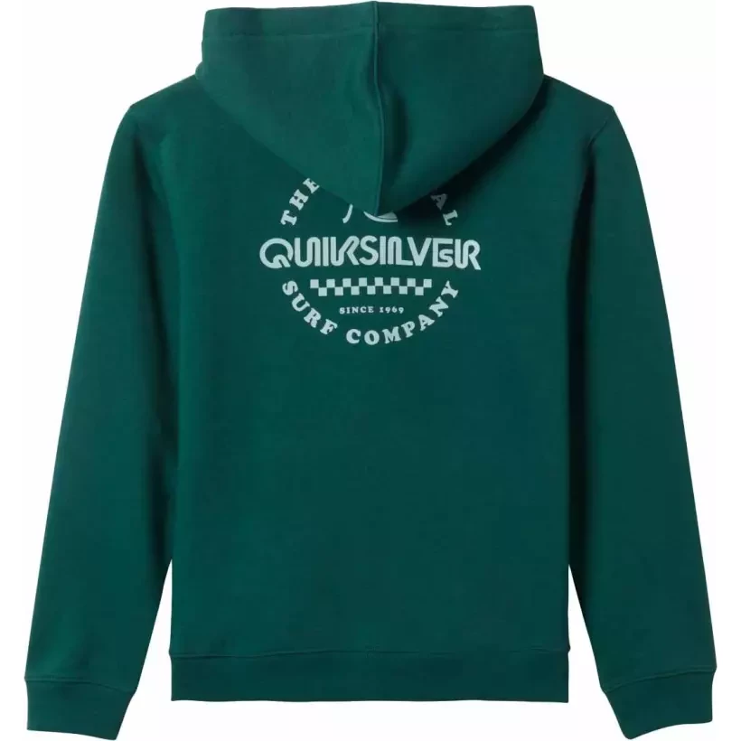Suéter Quiksilver Graphic Zip Youth Forest