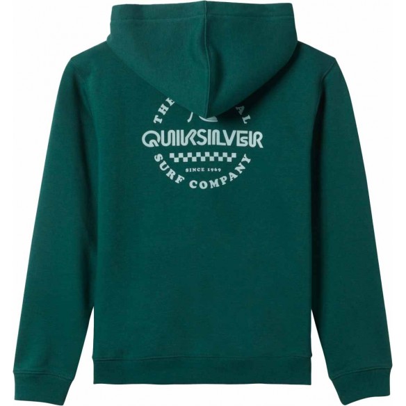 Suéter Quiksilver Graphic Zip Youth Forest