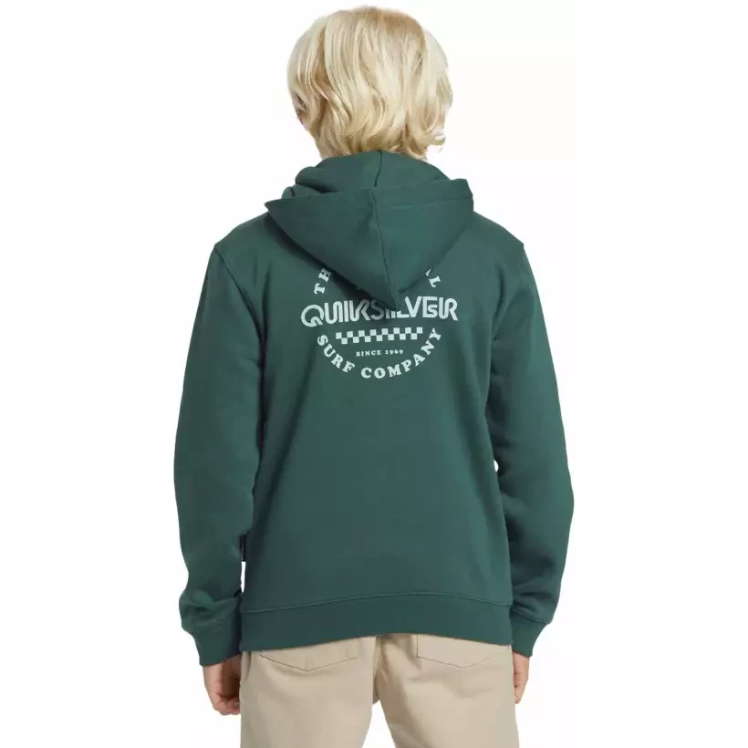 Sudadera Quiksilver Graphic Zip Youth Forest