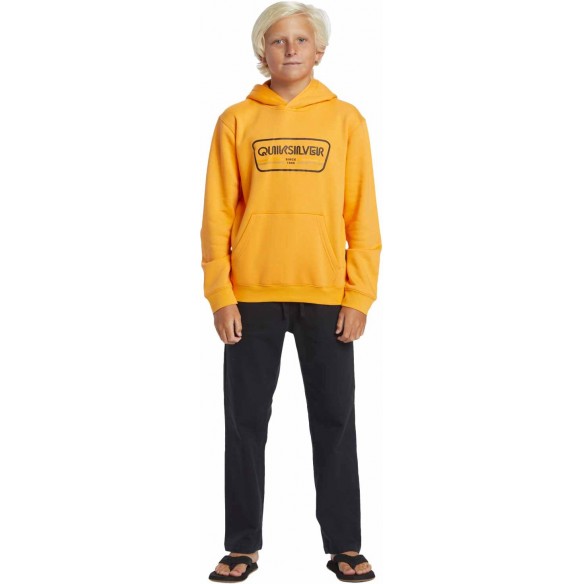 Sweatshirt Quiksilver Graphic Youth Hoodie Orange