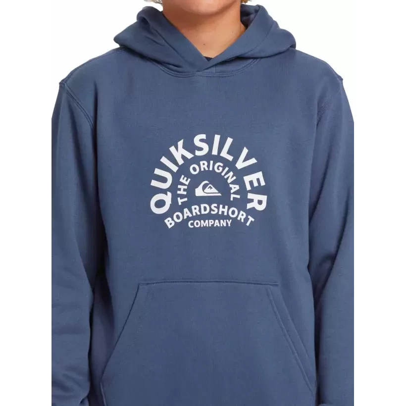 Felpa Quiksilver Graphic Youth Hoodie Vintage Indigo