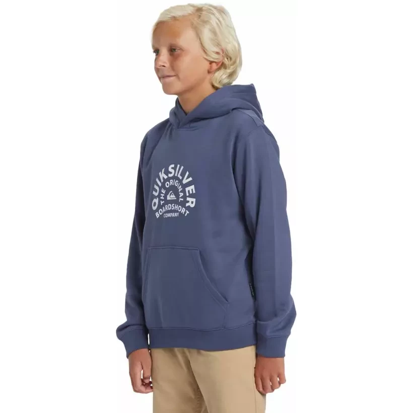 Sudadera Quiksilver Graphic Youth Hoodie Vintage Indigo