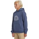 Sweatshirt Quiksilver Graphic Youth Hoodie Vintage Indigo