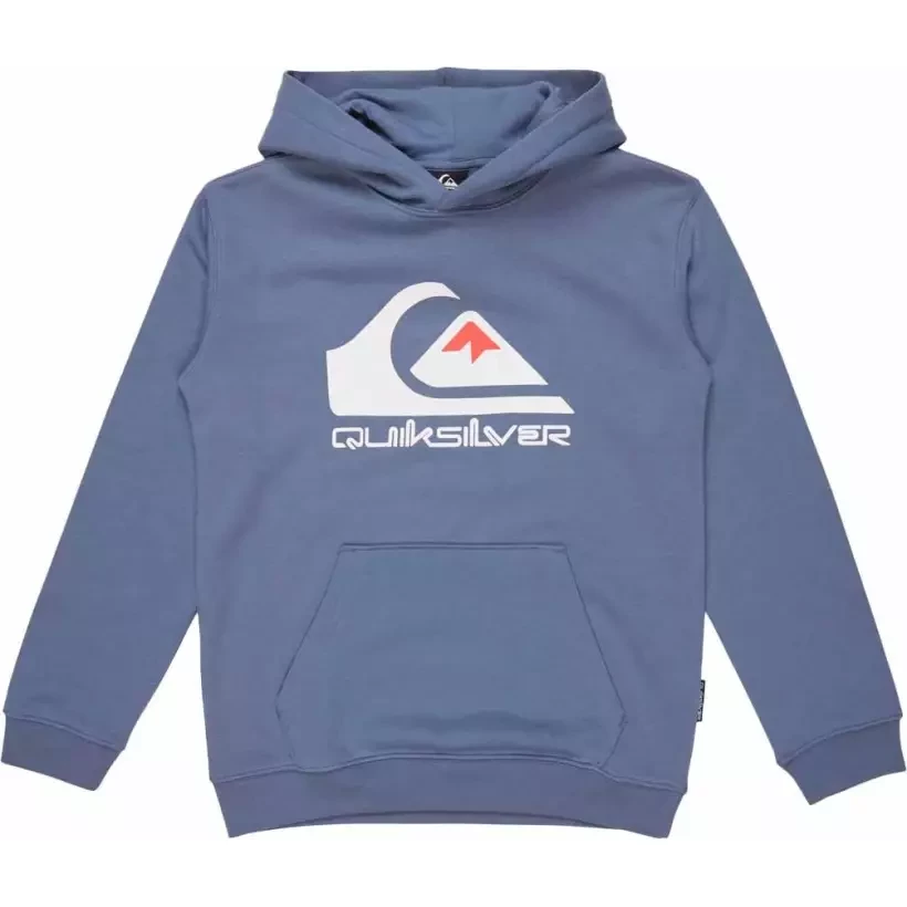 Sudadera Quiksilver big logo Youth Flint Stone