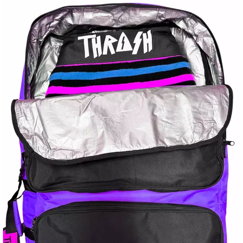 Capas de  bodyboard Thrash Travel Padded Bag Purple/Black
