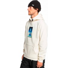 Felpa Quiksilver Big Logo Tech Hoodie Birch 2
