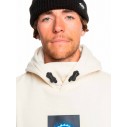 Suéter Quiksilver Big Logo Tech Hoodie Birch