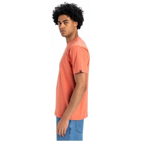 Tee Shirt quiksilver Circle Logo SS Mineral Red
