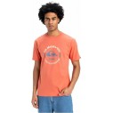 Tee Shirt quiksilver Circle Logo SS Mineral Red