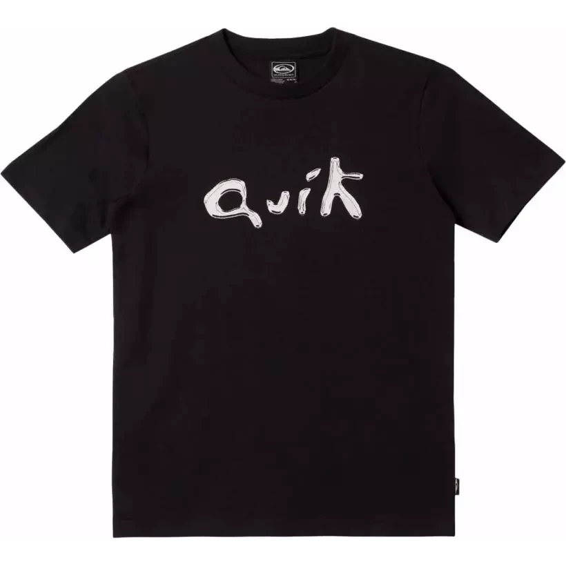 T-shirt Quiksilver Liquid Mer Black