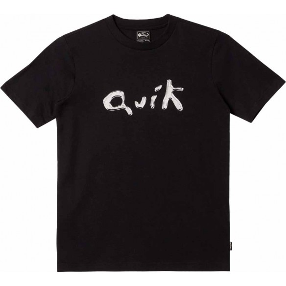 T-shirt Quiksilver Liquid Mer Black