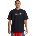 Tee Shirt quiksilver Liquid Mer Black