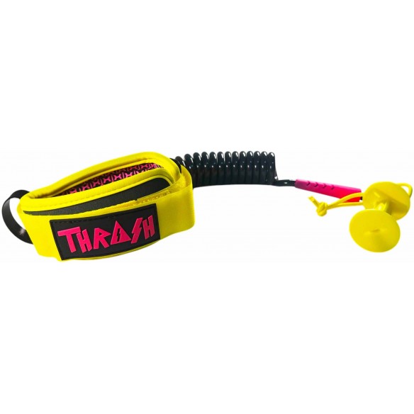 Bodyboard leash Thrash 8mm Hive X Serie Yellow/Dark Grey