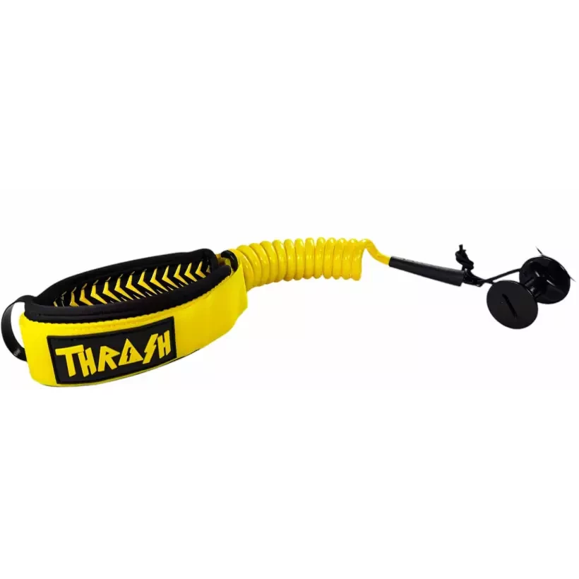 Leash de bodyboard Thrash Biceps V-Grip XL Yellow/Black