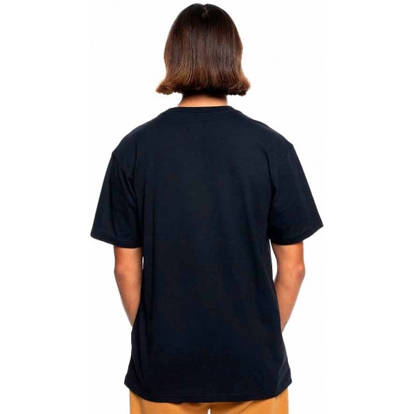 Tee Shirt quiksilver Simple Lettring Black