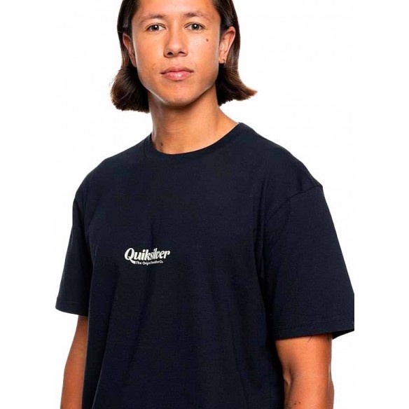 Camiseta quiksilver Simple Lettring Black