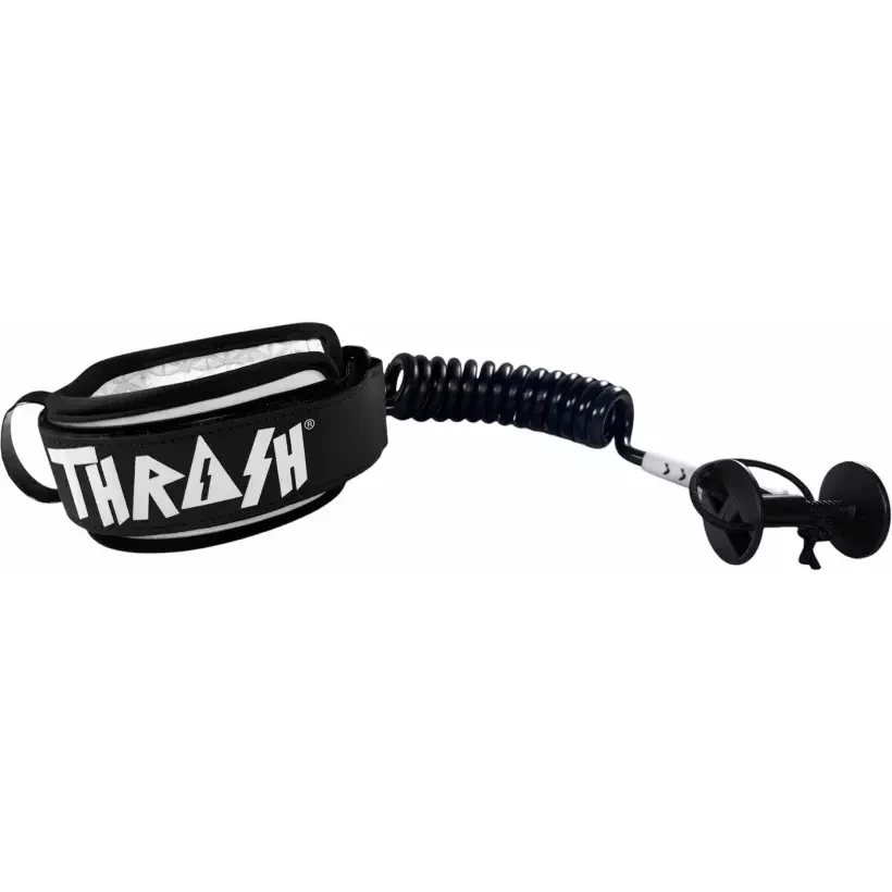 Leash de bodyboard Thrash X6 Ergo Black/White
