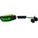 Leash bodyboard Thrash X6 Ergo Black/Green