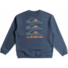 Felpa  Quiksilver Screen Vintage Indigo 2