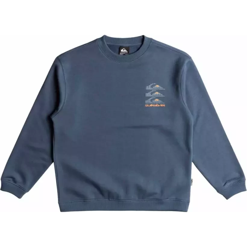 Suéter Quiksilver Screen Vintage Indigo