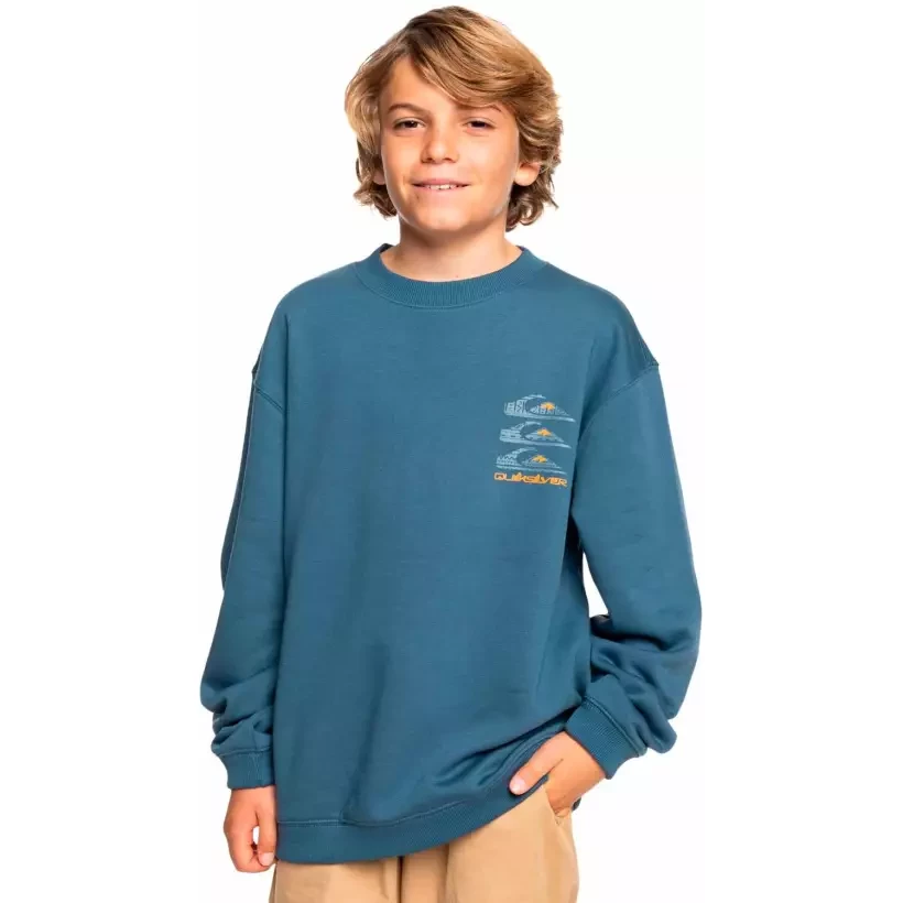 Sudadera Quiksilver Screen Vintage Indigo
