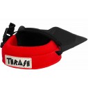 Sujeta aletas Thrash Heel Pad Red