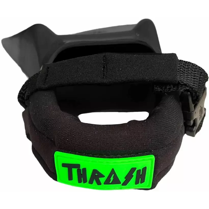 Sujeta aletas Thrash Heel Pad Black/Green