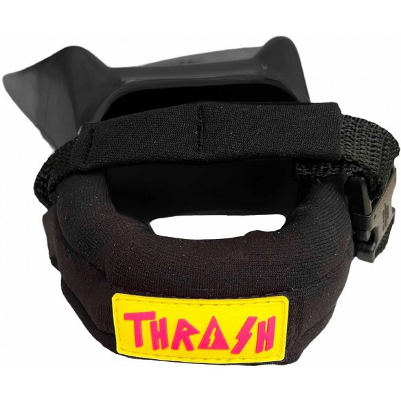 Leash de Pé de pato Thrash Heel Pad Black/Yellow