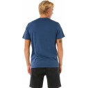 Camiseta Rip Curl SURF PARADISE BADGE TEE Blue