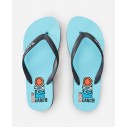 Rip Curl flip flops Bloom Light Blue