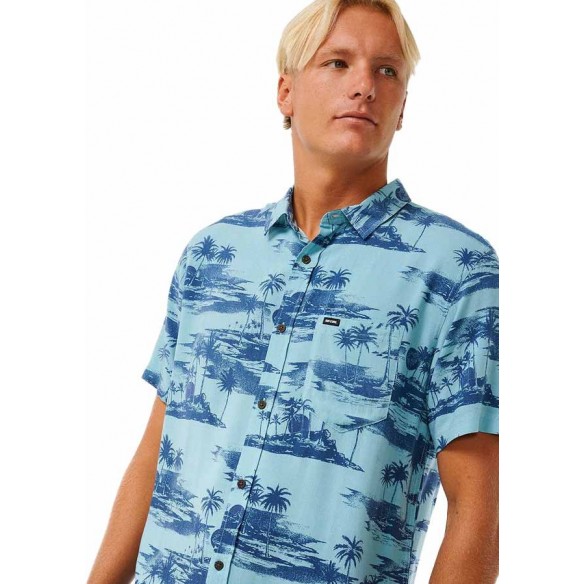 Shirt Rip Curl  Party Pack dusty blue