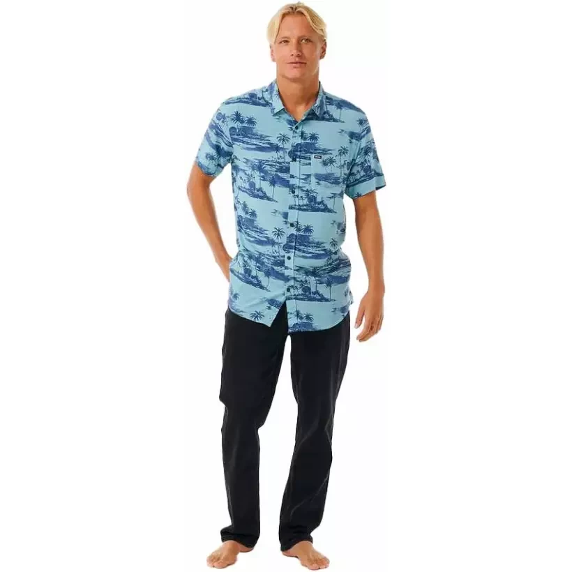 Camisa Rip Curl  Party Pack dusty blue