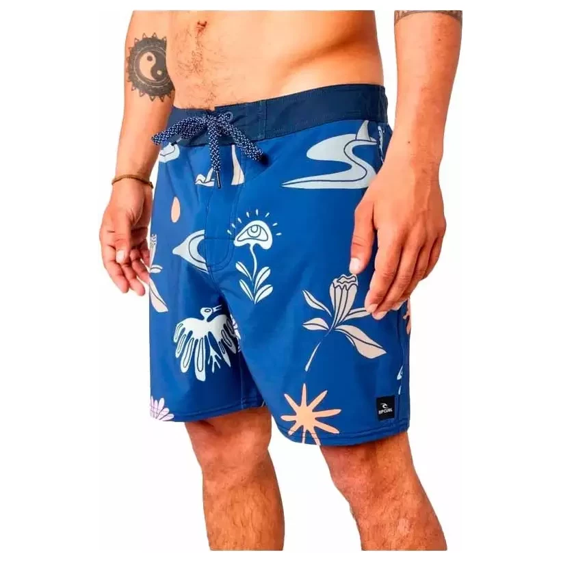 Badehose Rip Curl Mirage  Retro Snapa blue