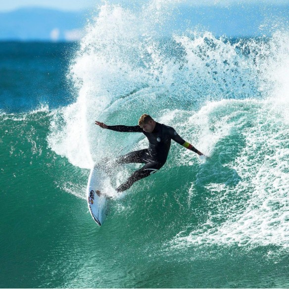Quilhas surf FCSII Mick Fanning PC Black/Mango