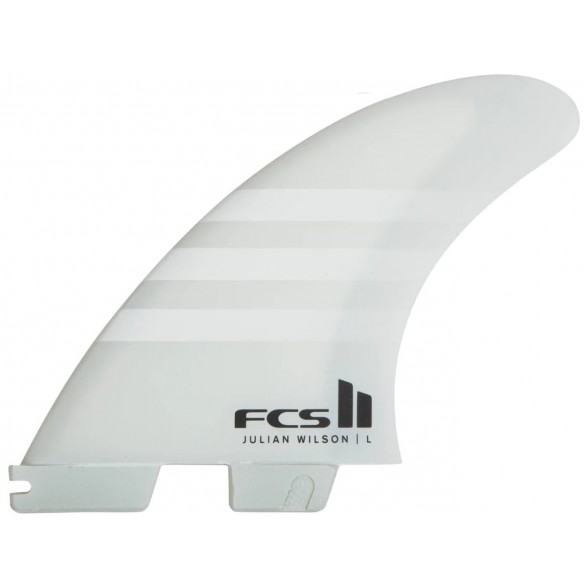 Quilhas surf FCS II Julian Wilson AirCore White/White