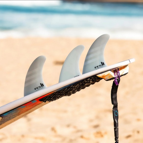 Dérives de surf FCS II Julian Wilson AirCore White/White