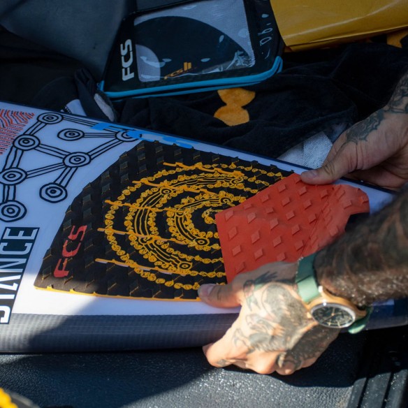 Grip pads surf FCS Otis Carey Morning Sun Eco