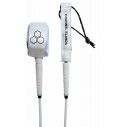 Surf Leash Channel Island Everyday Mickey February White