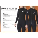 Combinaison Rip Curl Dawn Patrol 4/3mm Womens BZ Blue/Multi