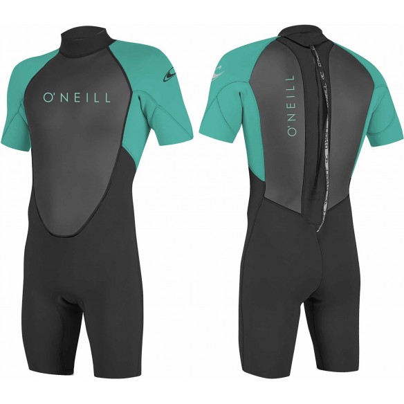 O´Neill Reactor II 2mm Wetsuit Youth Black/Light Aqua