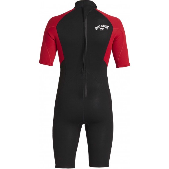 Wetsuit Shorty Billabong Intruder Junior Black/Red