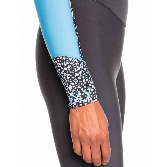 Roxy Swell Series 3/2mm Wetsuit CZ Jet/Boy Blue
