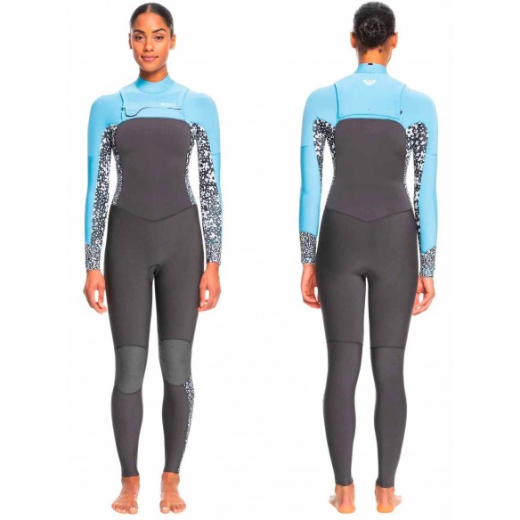 Roxy Swell Series 3/2mm Wetsuit CZ Jet/Boy Blue
